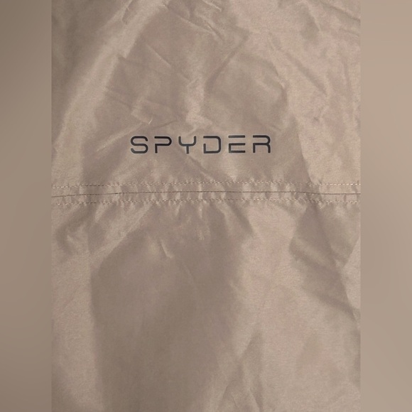 Spyder Men's Beige Windbreaker Jacket - Picture 9 of 15